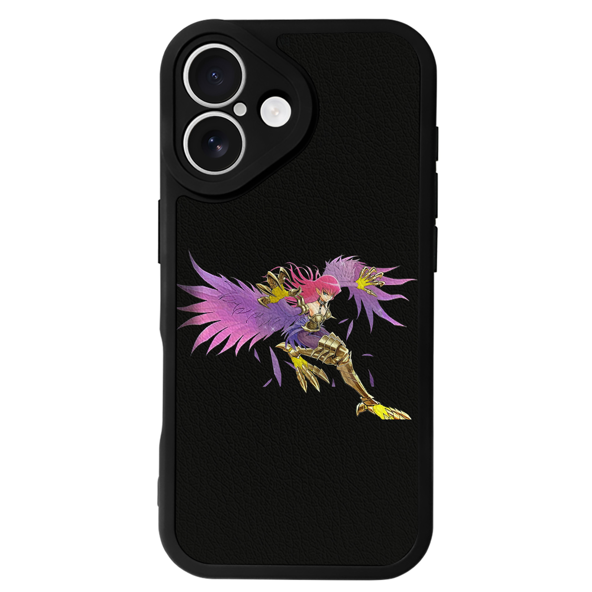 遊☆戯☆王 Yu-Gi-Oh! 【iPhone 16シリーズ対応】シリコンスマホケース（レザー調） 材質：シリコン